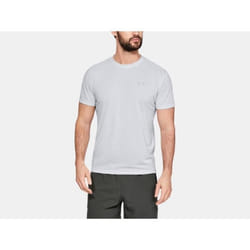 T-shirt - Under Armour - Streaker - Manches courtes - Technologie UA Microthread - Gris chiné