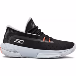 Chaussures de Basketball - Under Armour - SC 3Zero III - Noir - Junior - Indoor - Respirant