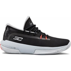 Chaussures de Basketball - Under Armour - SC 3Zero III - Noir - Junior - Indoor - Respirant