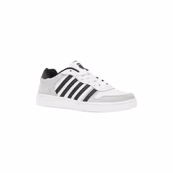 Sneakers Court Palisades en cuir blanc et gris