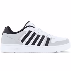 Sneakers Court Palisades en cuir blanc et gris