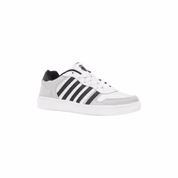 Sneakers Court Palisades en cuir blanc et gris