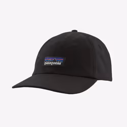 Casquette de baseball P6 Label Trad - PATAGONIA - Taille unique - Noir - Mixte - Printemps / Été - Sportswear