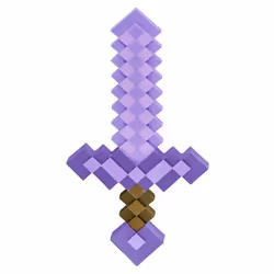 Epée Minecraft pierre enchantée enfant