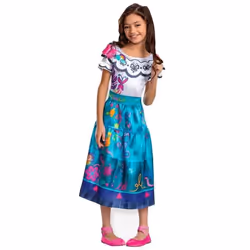 Costume de carnaval Disney pour enfants Mirabel Encanto - DISGUISE - 5-6 ans - Bleu - Fille