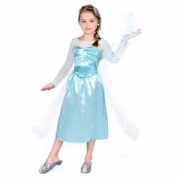 Disney Déguisement pour Enfants Elsa - 7-8 ans - M