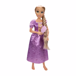 JAKKS Pacific Rapunzel, Poupée mannequin, Femelle, 3 an(s), Fille, 812,8 mm, Beige, Violet