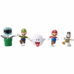 Figurine de collection Jakks Pacific Super Mario Bros blister (x5)