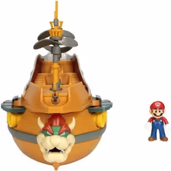 Figurine de collection Jakks Pacific Nintendo Super Mario Deluxe Aeronave Bowser