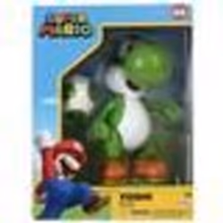 Figurine - JAKKS PACIFIC - Super Mario Bros : Yoshi + Œuf - 10 cm