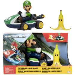 Figurine Jakks Pacific Mario Kart spinout Luigi Kart
