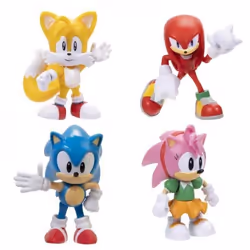 Figurine Jakks Pacific Sonic The Hedgehog (x5)