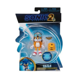 Figurine articulée Tails de Sonic the Hedgehog 2 Movie avec sac à dos et accessoire ailé - JAKKS PACIFIC
