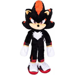 Peluche Deluxe Shadow - Sonic 3 The Hedgehog - 33 cm - Détails réalistes - Douceur optimale