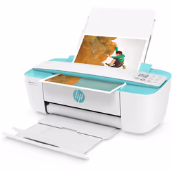 HP DeskJet Imprimante tout-en-un 3760, Couleur, Imprimante pour Domicile, Impression, numérisation, copie, sans fil, Sans fil; Éligibilité Instant Ink; Imprimer depuis un téléphone ou une tablette; Numériser vers PDF