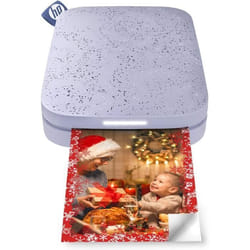 Imprimante photo instantanée - HP - Sprocket 2x3 - Violet - Sans fil - 10 feuilles ZINK incluses