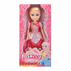 Glitzeez Poupée princesse de 18 po, Poupée mannequin, Femelle, 3 an(s), Garçon/Fille, 485 mm, Multicolore