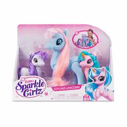 ZURU Sparkle Girlz Ensemble de 3 Licornes, 3 an(s), Multicolore