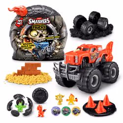 Smashers Surprise Monster Trucks, Ensemble de véhicules, 3 an(s), Plastique, Multicolore