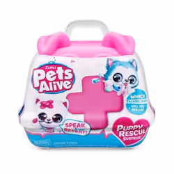 Pets Alive Surprise chiot de refuge, Peluche chien, 3 an(s), AAA