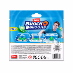 Bunch O Balloons Pack de 3 ballons d’eau réutilisables ZURU
