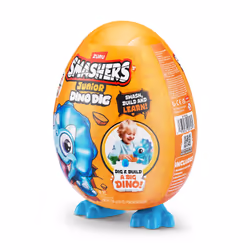 Smashers Petit œuf Junior Dino Dig Tricératops ZURU