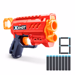 X-Shot Excel Micro 2. Blaster (8 fléchettes), Blaster jouet, 8 an(s), 80 g