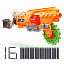 X-Shot Insanity HorrorFire Doomsday (16 fléchettes), Blaster jouet, 8 an(s), 533 g