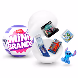 Mini Brands Capsule Disney Store, série 3,, 3 an(s), Multicolore, Plastique