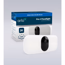 Arlo Pro 3 Floodlight Caméra de Surveillance extérieure, blanc - Vue supplémentaire 4