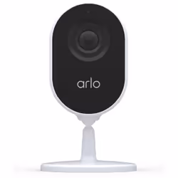 Arlo Essential, Caméra de sécurité IP, Intérieure, Sans fil, 91,44 m, Amazon Alexa &amp; Google Assistant, 2400 MHz