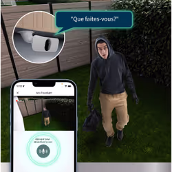 Arlo Pro 3 Floodlight, Caméra de sécurité IP, Intérieure et extérieure, Sans fil, Mur, Blanc, 160°