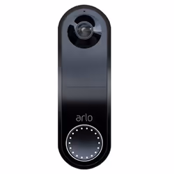 Arlo Essential WFVDB, Noir, CE, Sans fil, 110°, 1536 x 1536 pixels, 720 x 720,1080 x 1080,1536 x 1536