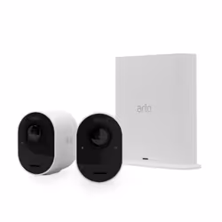 Arlo Ultra 2 Caméra de Surveillance extérieure, pack de 2 blanc