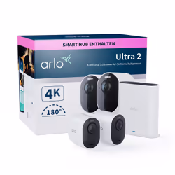 Arlo Ultra 2 Caméra de Surveillance extérieure, pack de 2 blanc - Vue supplémentaire 5
