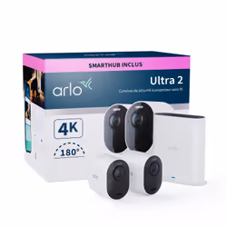 Arlo Ultra 2 Caméra de Surveillance extérieure, pack de 2 blanc - Vue supplémentaire 7