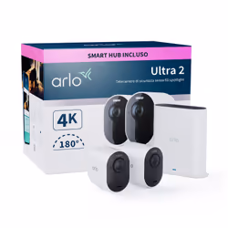 Arlo Ultra 2 Caméra de Surveillance extérieure, pack de 2 blanc - Vue supplémentaire 8