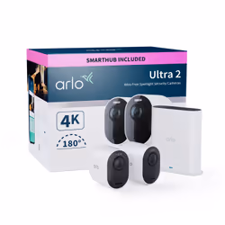 Arlo Ultra 2 Caméra de Surveillance extérieure, pack de 2 blanc - Vue supplémentaire 9