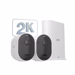 Arlo Caméra de surveillance sans fil Pro 5 2K Spotlight