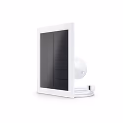 Arlo Essential 2nd Generation, Chargeur, Mural, Blanc, Building exterior, Surface en béton, Arlo, Arlo Essential Solar Panel