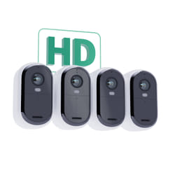 Arlo Essential VMC2450: IP Kamera 4er Pack Cosse Caméra de sécurité IP Intérieure et extérieure Plafond/Mur/Poteau
