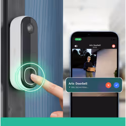 Arlo Essential HD Video Doorbell Blanc
