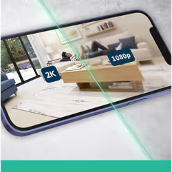 Arlo Essential 2K Caméra de sécurité intérieure, pack de 2 - Vue supplémentaire 5