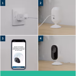 Arlo Essential 2K Caméra de sécurité intérieure, pack de 2 - Vue supplémentaire 7