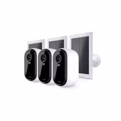 Arlo Caméra de sécurité extérieure Essential 2K avec Panneaux Solaires, pack de 3 - Vue supplémentaire 4