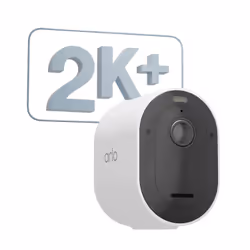 Arlo Pro Caméra de surveillance extérieure 5 2K+, kit de 1 caméra
