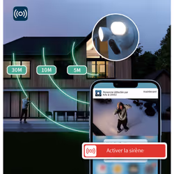 Arlo Pro Caméra de surveillance filaire Floodlight, pack de 2 - Vue supplémentaire 4