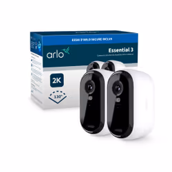 Arlo Essential Caméra de sécurité 3 2K, pack de 2 - Vue supplémentaire 2