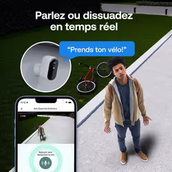 Arlo Essential Caméra de sécurité 3 2K, 3 caméras avec Panneaux Solaires - Vue supplémentaire 8