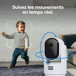 Arlo Essential Caméra de sécurité intérieure 3 2K Pan-Tilt-Zoom, pack de 2 - Vue supplémentaire 6
